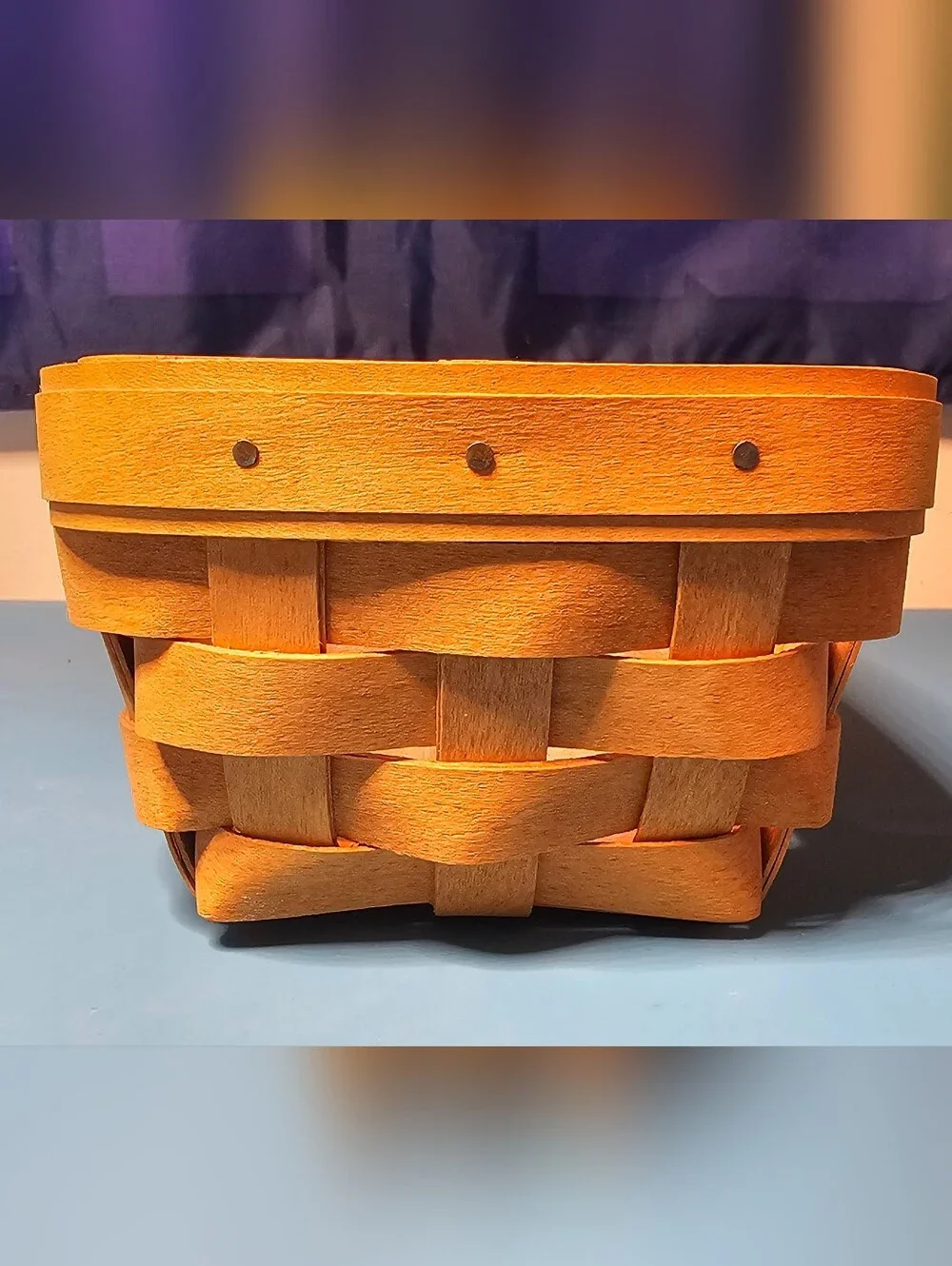 Longaberger 2002 Vintage Cracker/Bread Basket